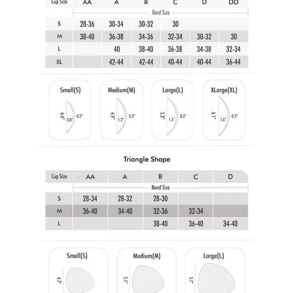 NWT 🌸 Minism Bra size Large - Picture 6 of 10